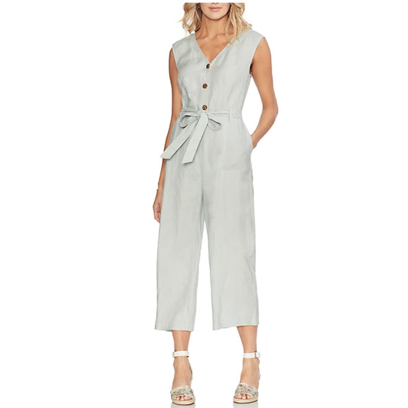 Vince Camuto Pants - Vince Camuto Linen Belted Jumpsuit